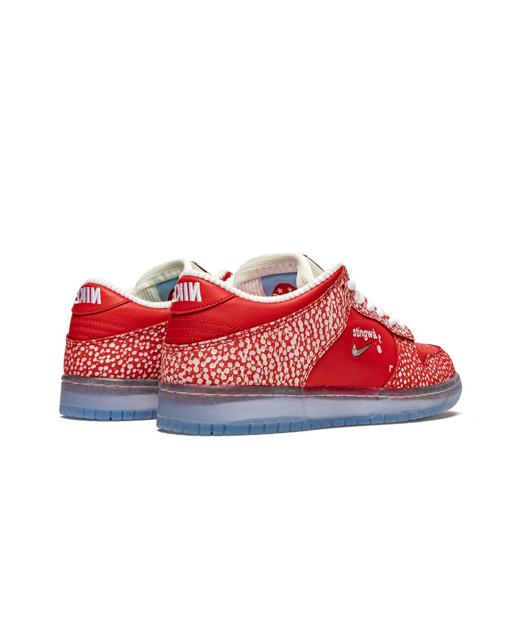 Nike Red Sb Dunk Low "Stingwater for men