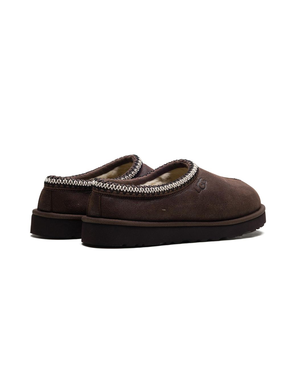 Ugg Black Tasman Distressed Slipper "Burnt Cedar" 1158172 Bcdr" for men