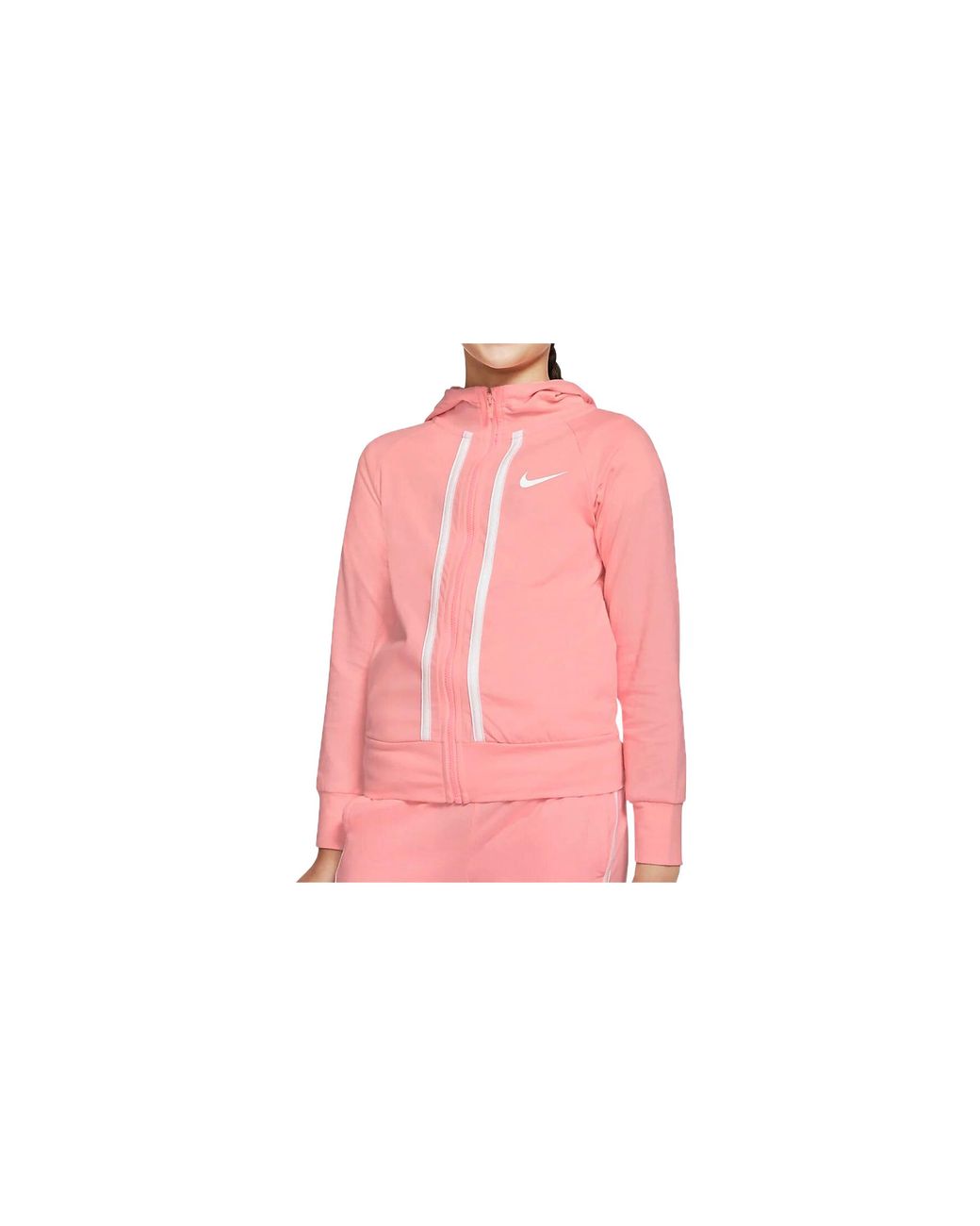 Nike Pink Sportswear Jersey Jacket Aq9051 697"