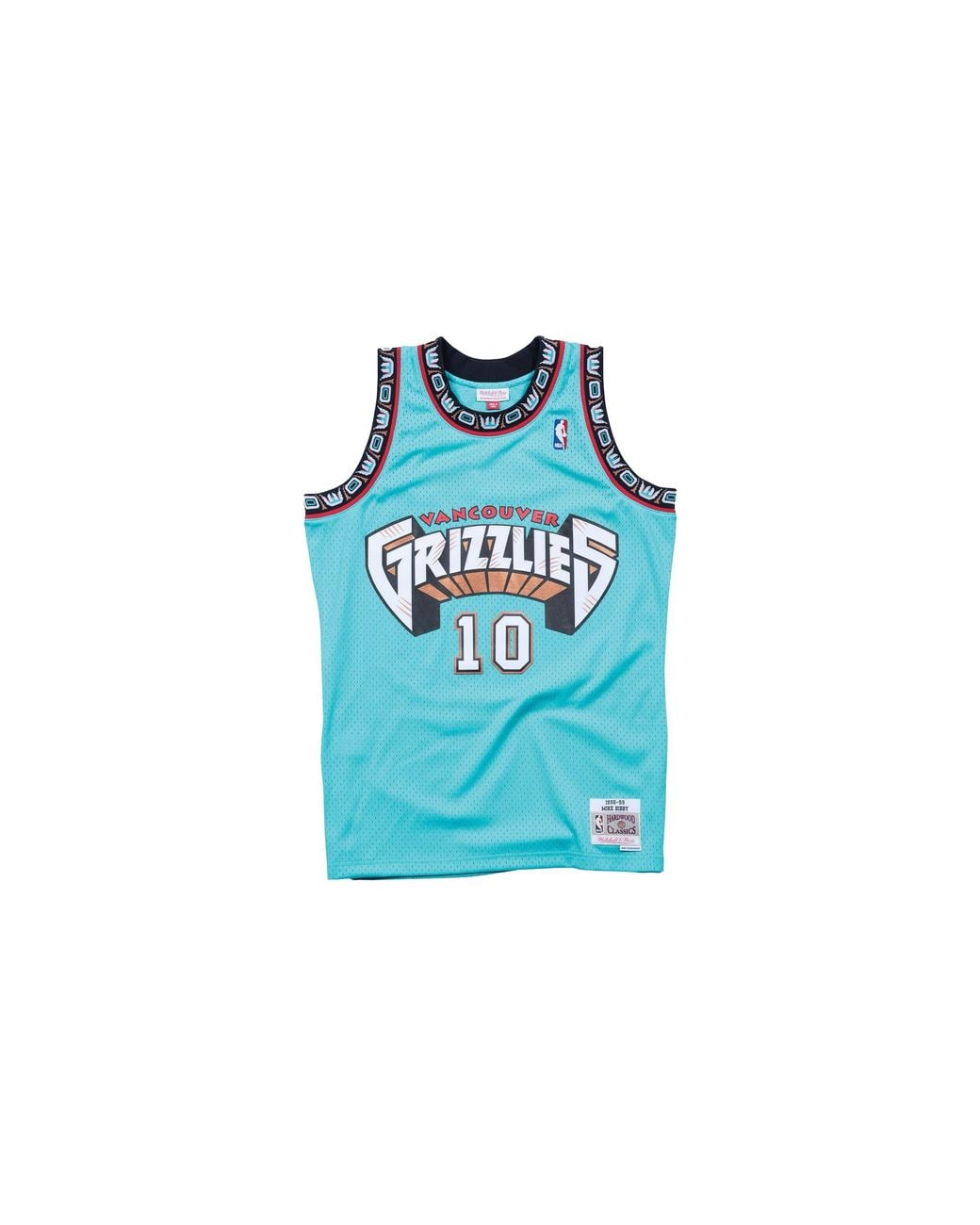 Mitchell & Ness Blue Nba Swingman Road Jersey Grizz "Mike Bibby" Smjygs18219 Vgrteal98Mbi" for men