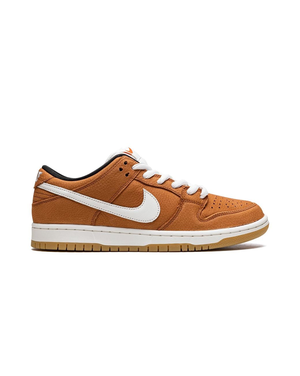 Nike Black Sb Dunk Low Pro Iso "Dark Russet" Dh1319 200" for men