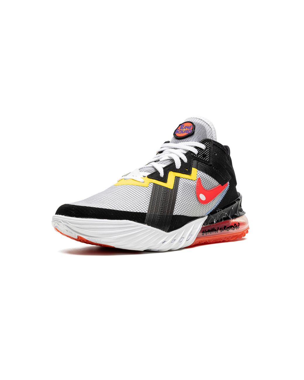Nike Black Lebron 18 Low "Sylvester Vs Tweety" Cv7562 103" for men