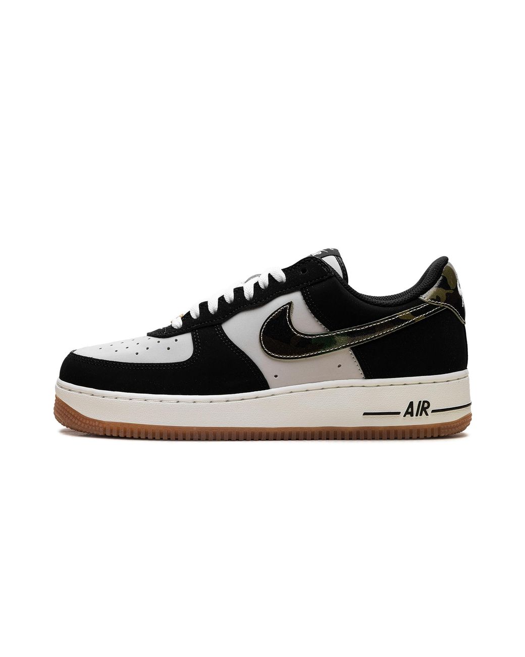 Nike Black Air Force 1 Low '07 Lv8 Patent Camo Swoosh" Hq1967 100" for men