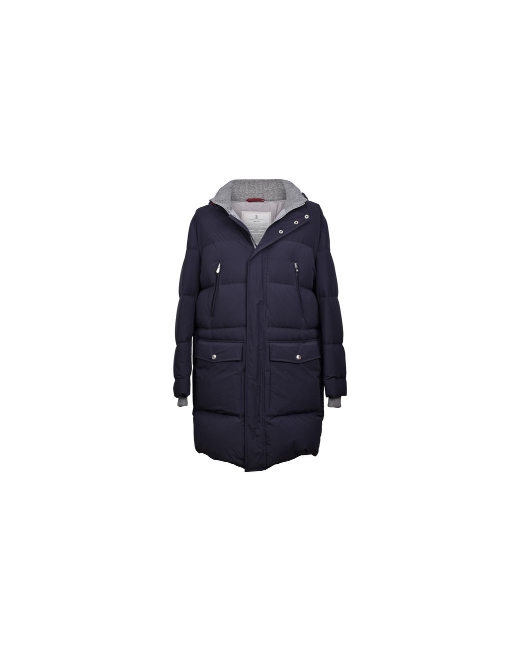 Brunello Cucinelli Blue Medium Puffer Jacket Brun2347" for men