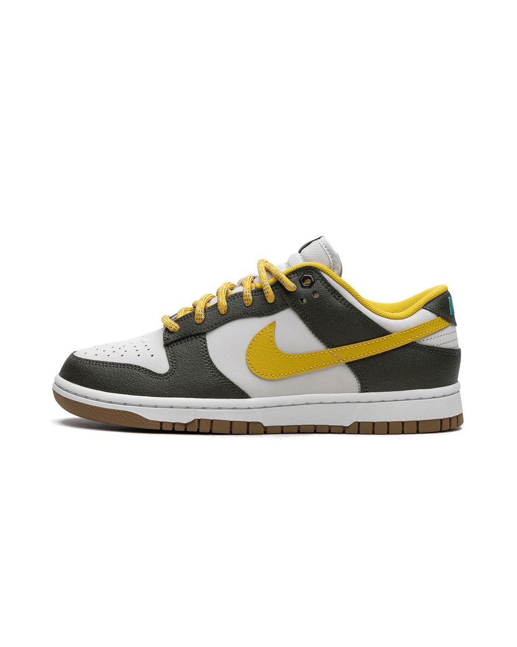 Nike Black Dunk Low "Cargo Khaki Vivid Sulfur" Fv3629 371" for men