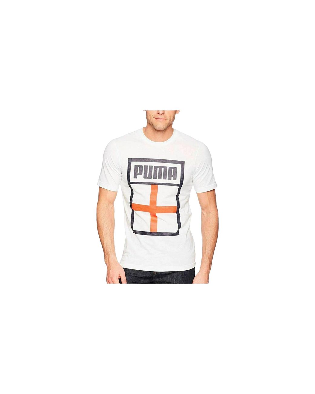 PUMA Black Forever Football Country T-Shirt "England for men