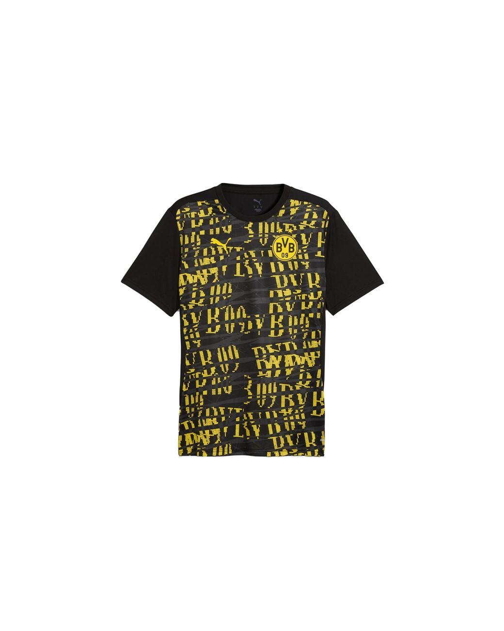 PUMA Black Bvb Prematch Ss Jersey 779114 02" for men