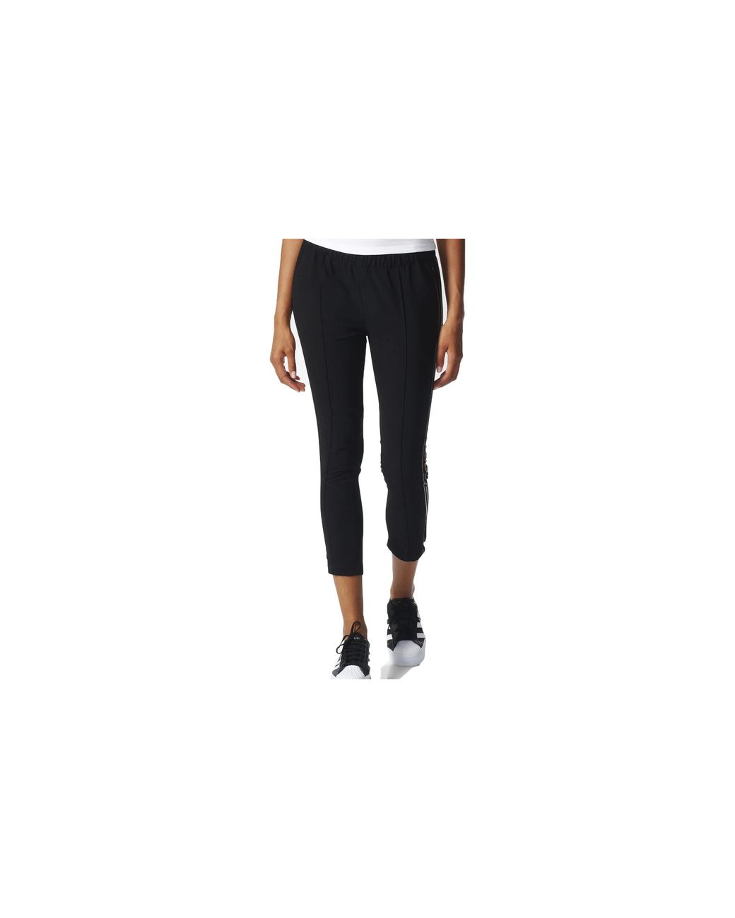 Adidas Black Cigarette Pants Bk5893"