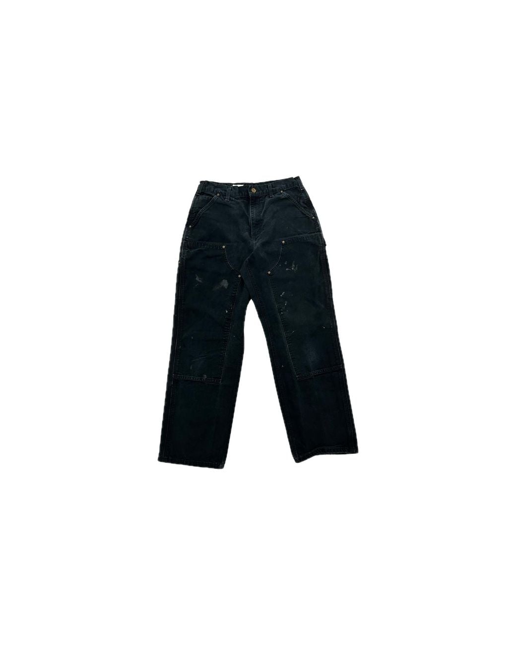 Carhartt Black Double Knee Carpenter Pants B136 Blkw34L30" for men