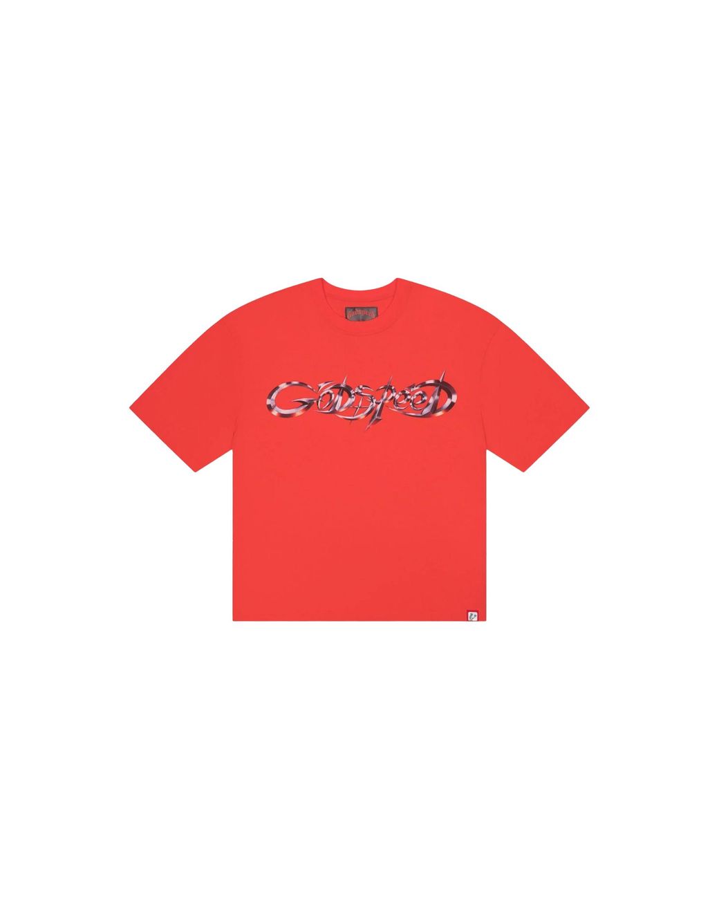 GODSPEED NEW YORK Red New Age Logo T-Shirt Gs Tee 55876 K7L" for men