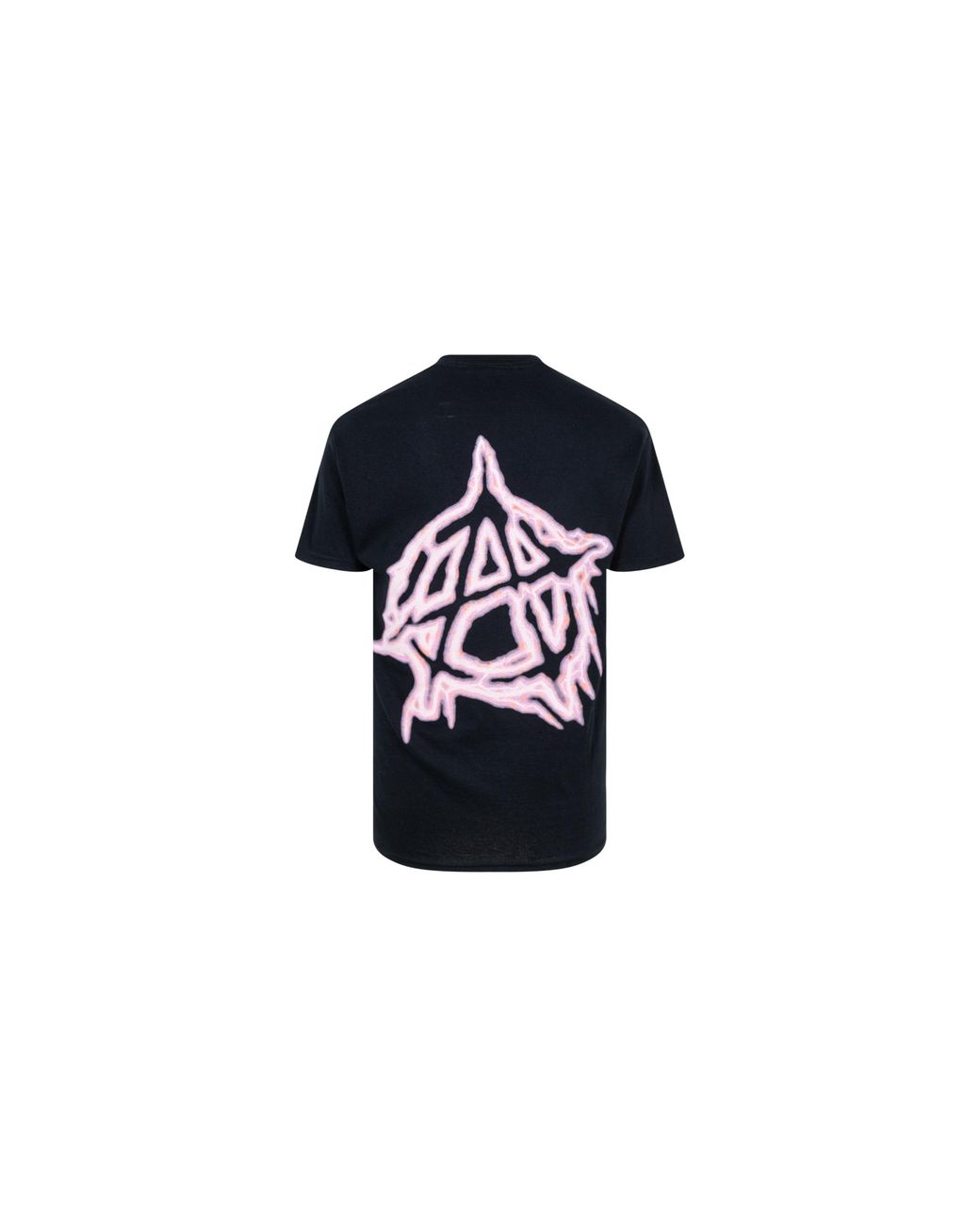 REVENGE Black Lightning Anarchy T-Shirt Rev0001" for men