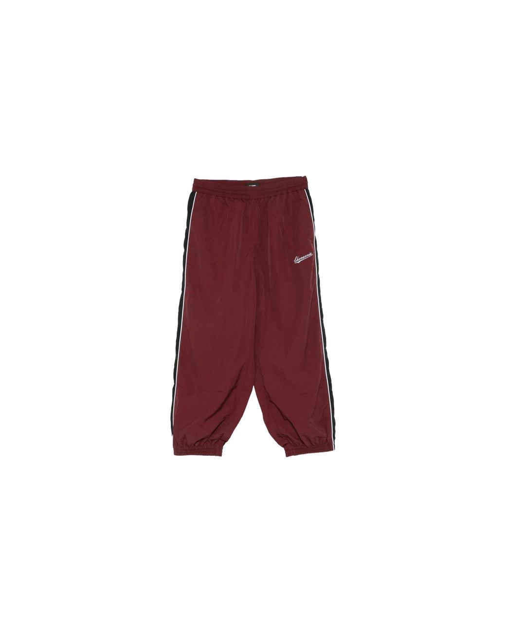 Willy Chavarria Red Bad Boy Track Pants "Bordeaux" Muwpa004 046N 045" for men