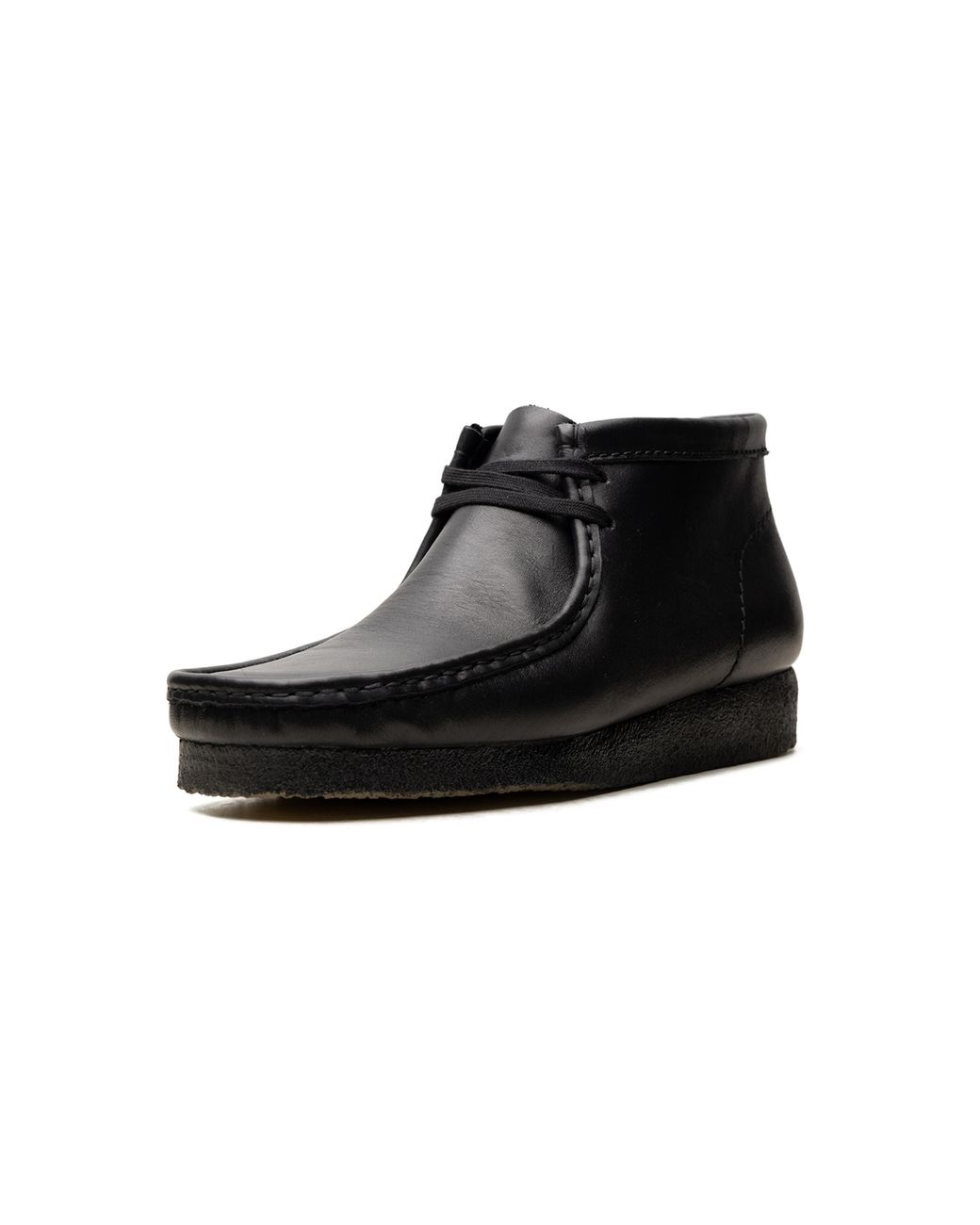 Clarks Black Wallabee Leather" 26155512" for men