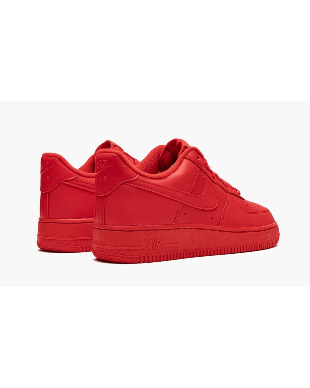 Nike Leather Air Force 1 '07 Lv8 "triple Red" Shoes for Men - Save 28% |  Lyst