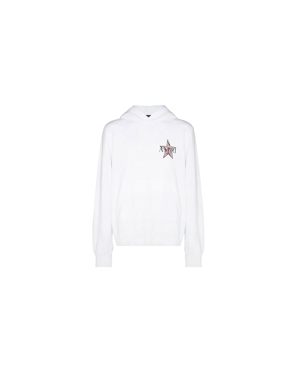 Amiri Black Paisley Star Logo Hoodie Mjgh016 100" for men