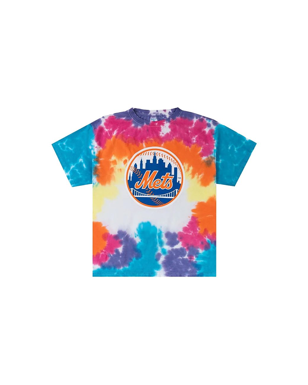 Eric Emanuel Black Ee Subway Shirt Tie Dye "Mets Ss24 for men