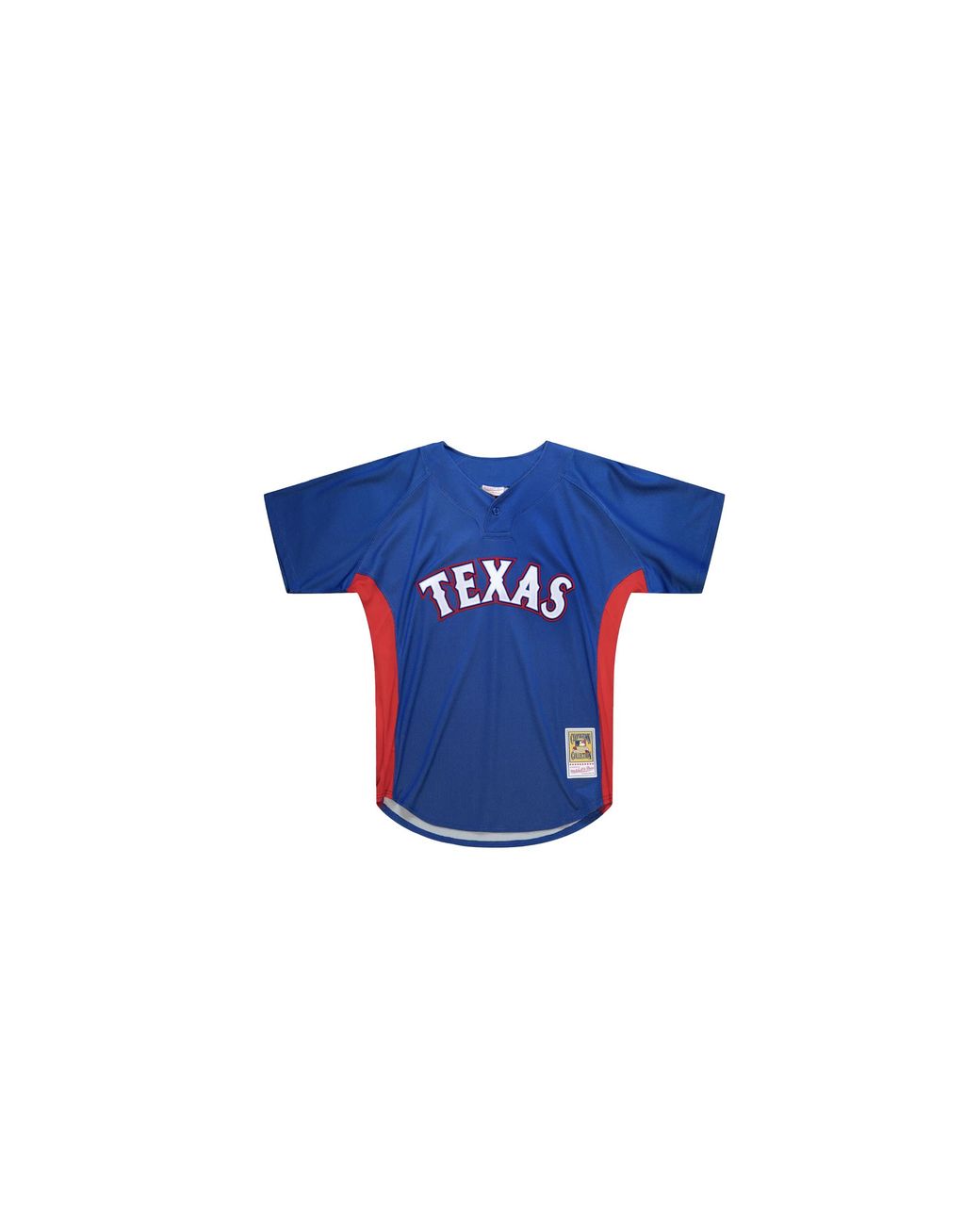 Mitchell & Ness Black Batting Practice Jersey "Mlb Texas Rangers 2010 Vladimir Guerrero" Abpj3349 Trn10Vguroya" for men