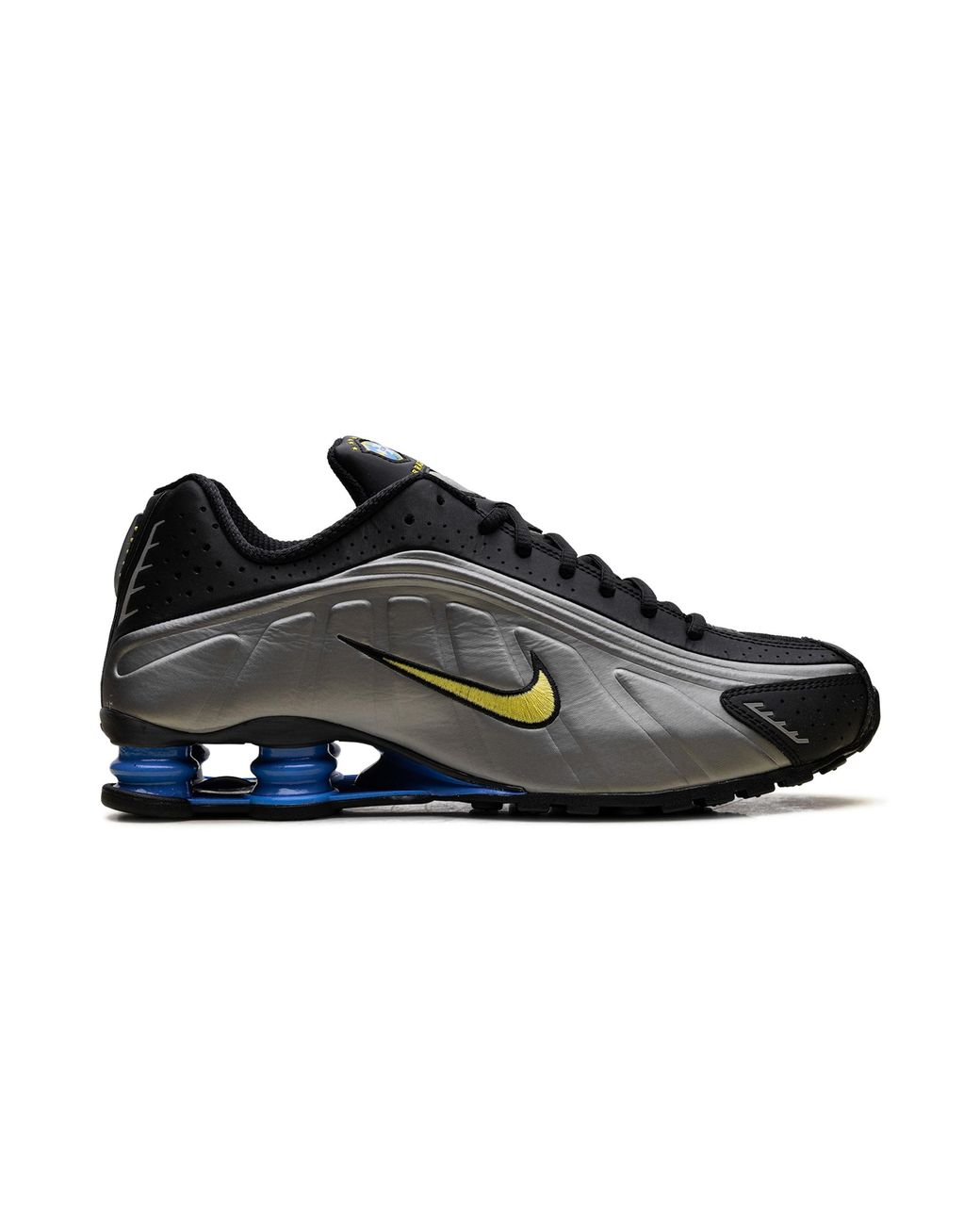 Nike Black Shox R4 "Brazil" Io8134 001" for men
