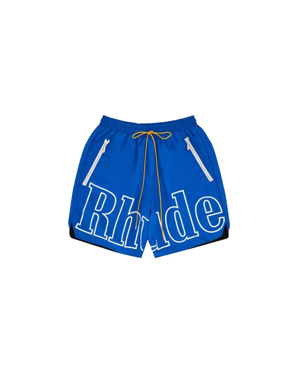 Rhude Blue Rh Logo Shorts Rhlogosht Blu" for men
