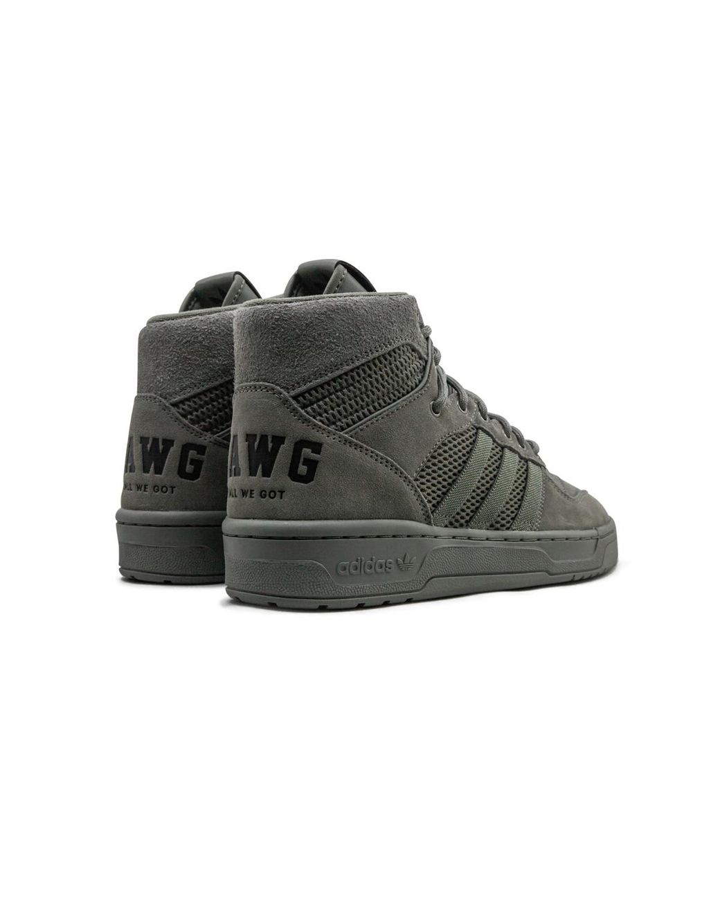 Adidas Black Rivalry Hi Asw Des "Fat Tiger Workshop for men