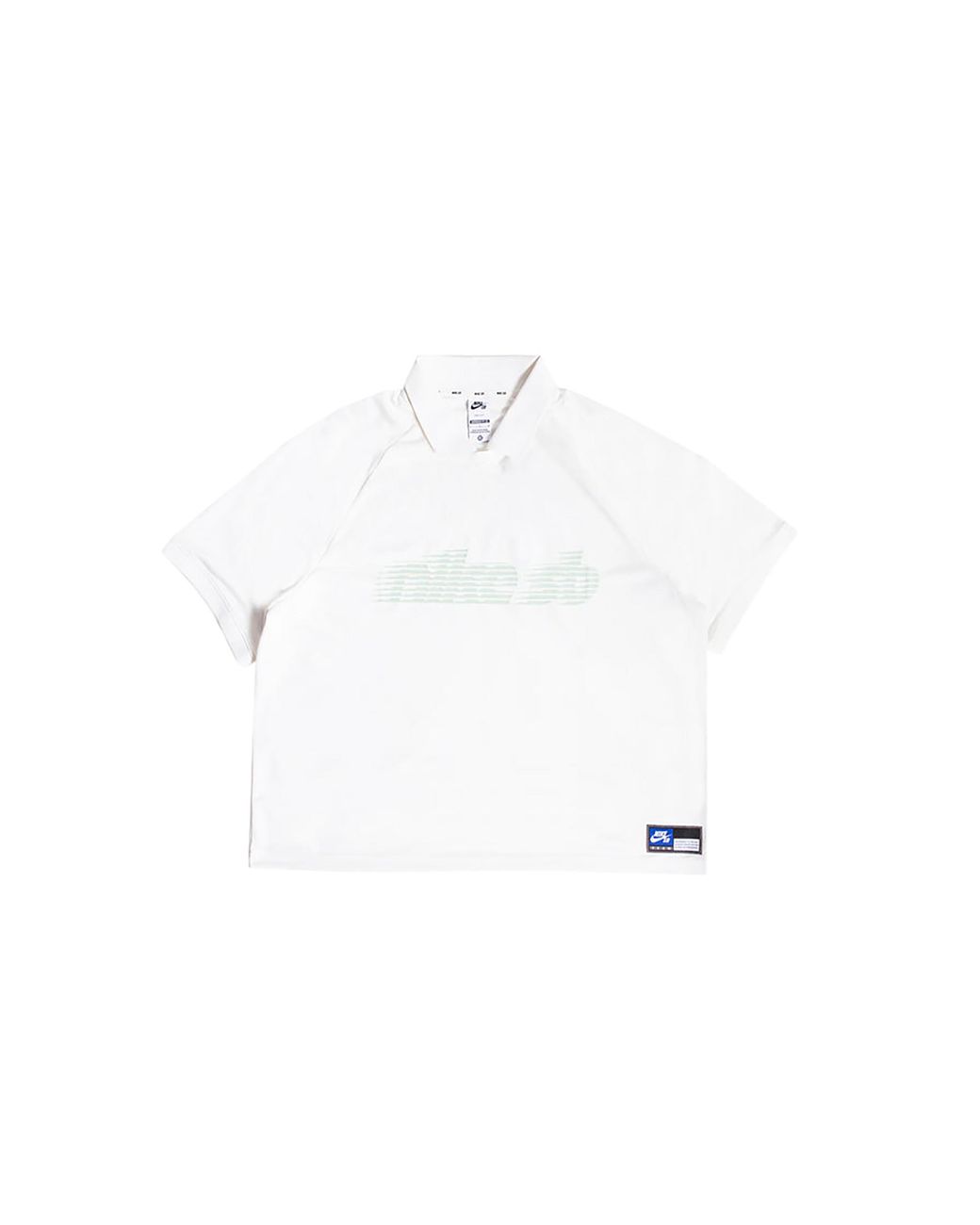 Nike Black Sb Dri-Fit Jacquard Skate Jersey "Sail" Hv4457 133" for men