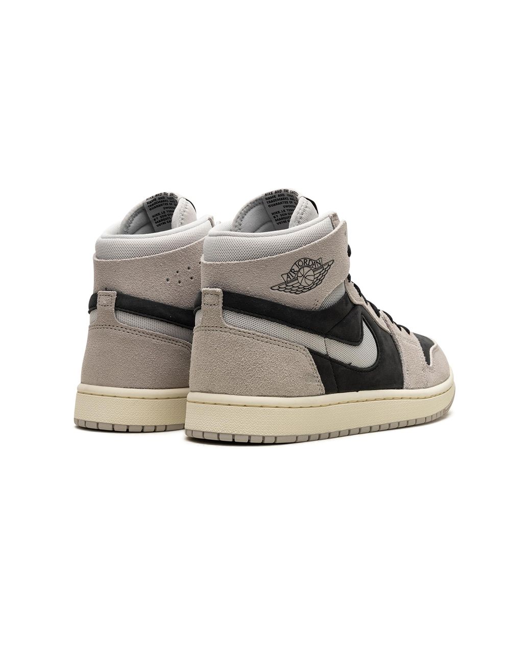Nike Black Air 1 High Zoom Cmft 2 "Light Iron Ore" Dv1305 001"