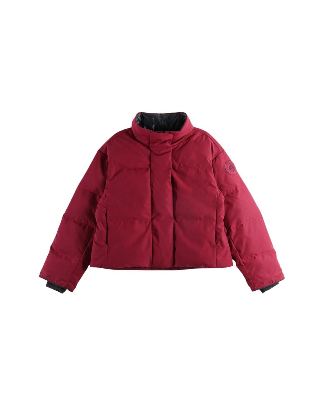 Canada Goose Red Grandview Cropped Jacket "Burnt Vermillion" 2266Wt 9601"