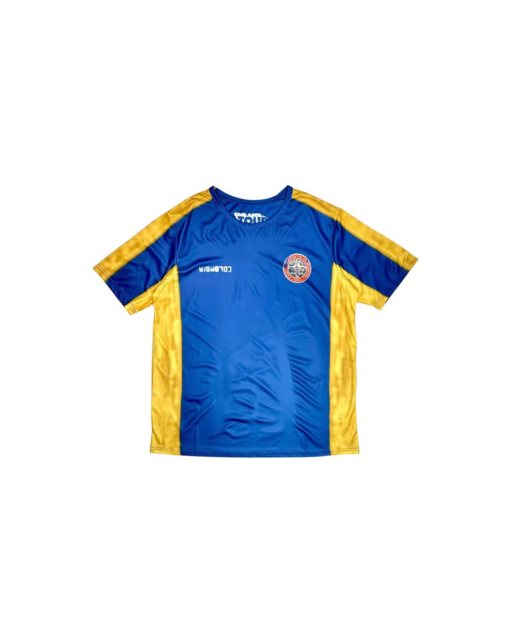 Travis Scott Blue Colombia Soccer Jersey Tsuc59"