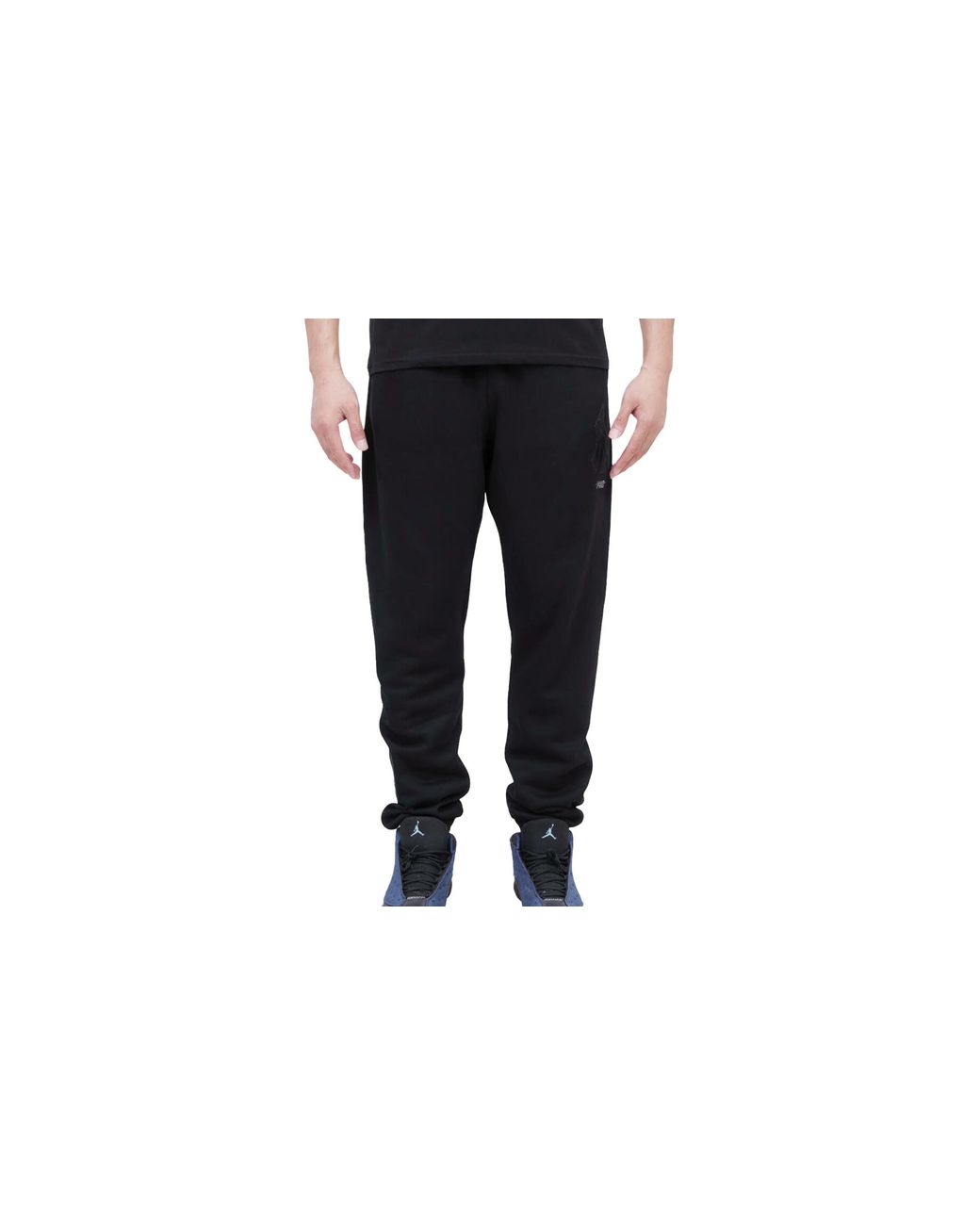 Pro Standard Black Mlb New York Yankees Neutral Fleece Sweatpants Lny436851 Blk" for men
