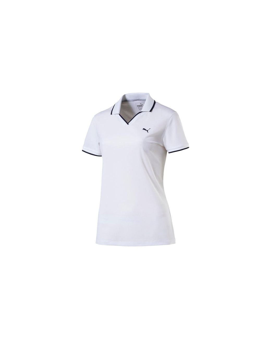 PUMA Black Pique Polo "Bright" 574649 01"