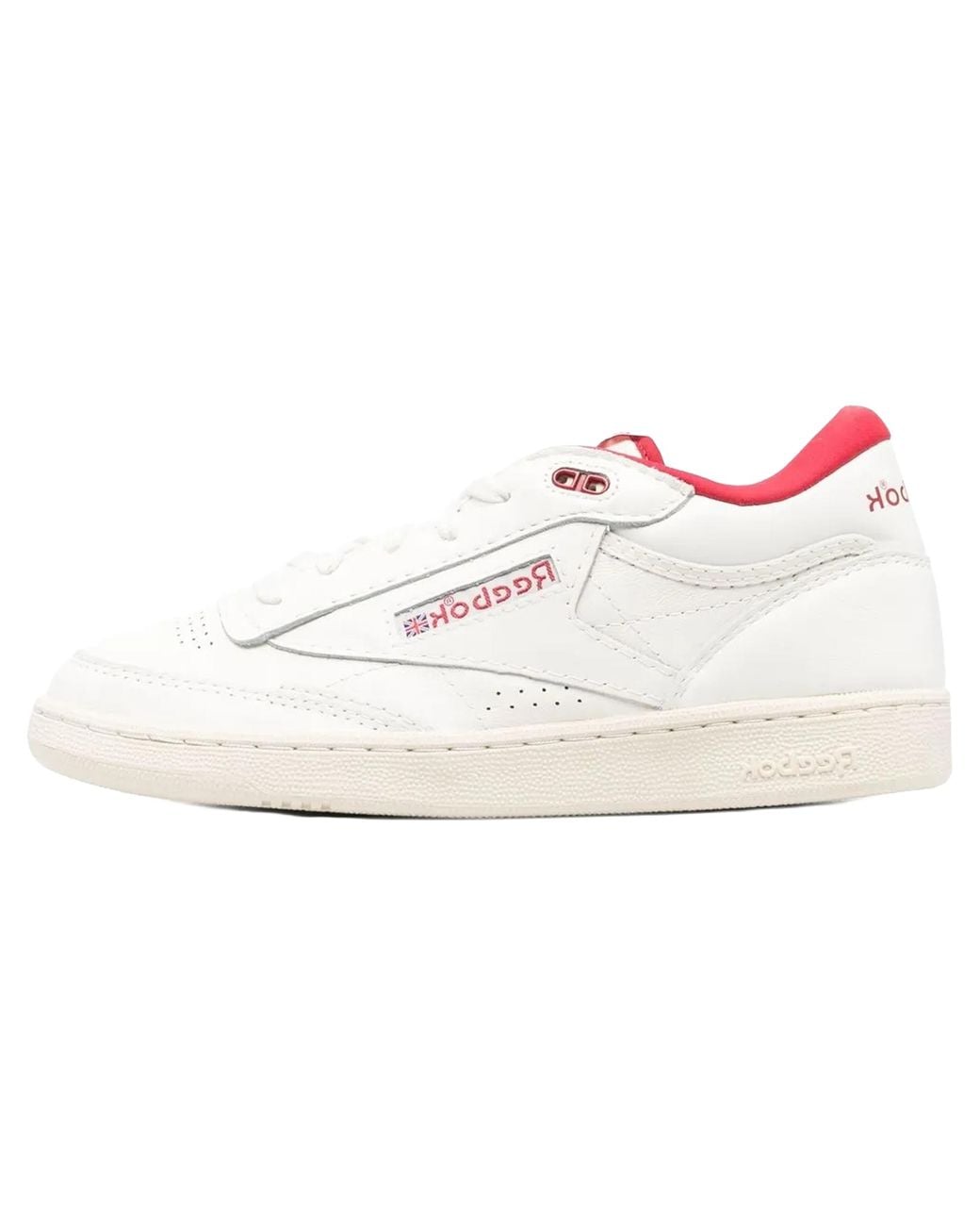 Reebok Black Club C Mid 2 Vintage "Chalk Flash" Gy9690" for men