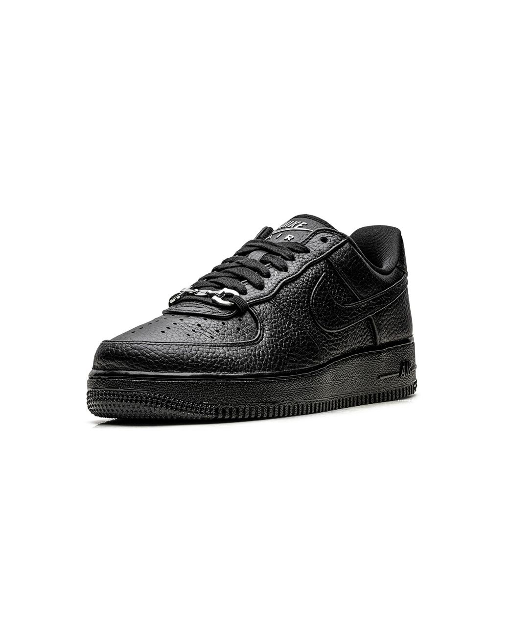 Nike Black Air Force 1 Low Leather" Im5754 001" for men