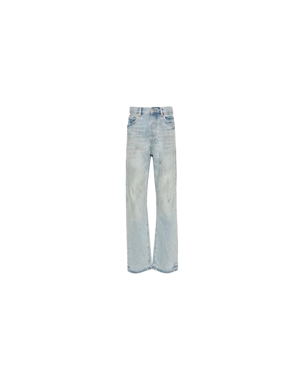 Purple Brand Black Mechanic Dirty Jeans "Light" P011 Mcdl124" for men