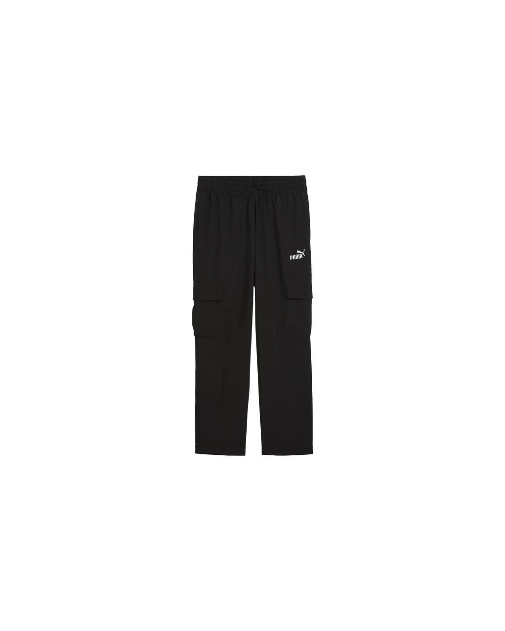 PUMA Black Essentials No. 1 Logo Woven Cargo Pants 682663 01" for men