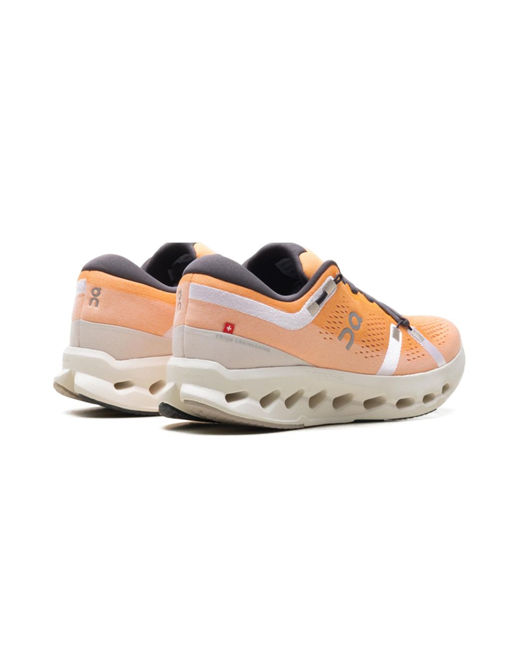 On Shoes Black Cloudsurfer 2 "Tangerine Ivory" 3Mf10123126" for men