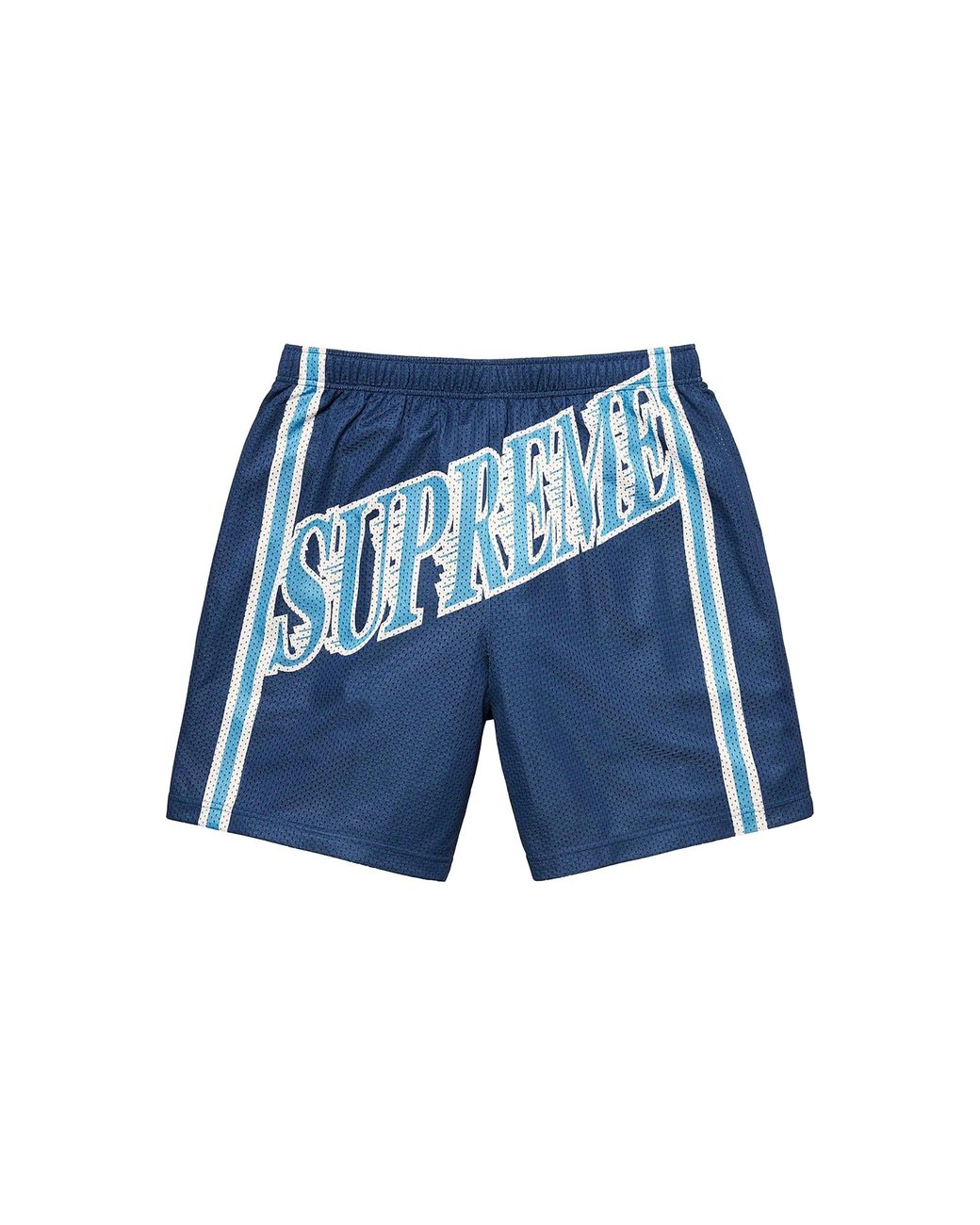 Supreme Blue Slap Shot Mesh Shorts Su28089"