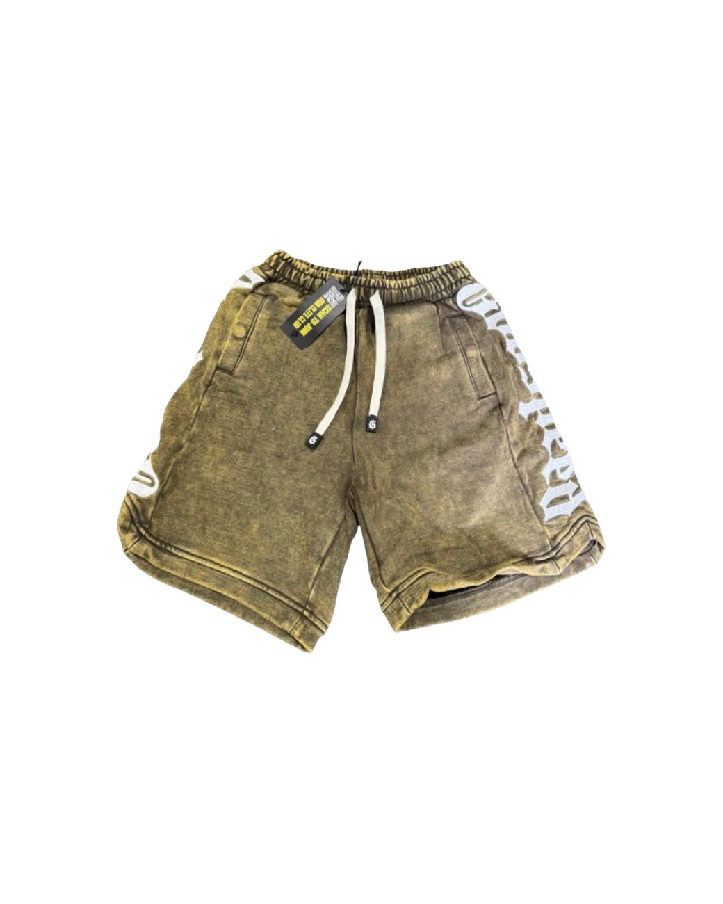 GODSPEED NEW YORK Green Courtside Shorts "Rusty Gs611" for men