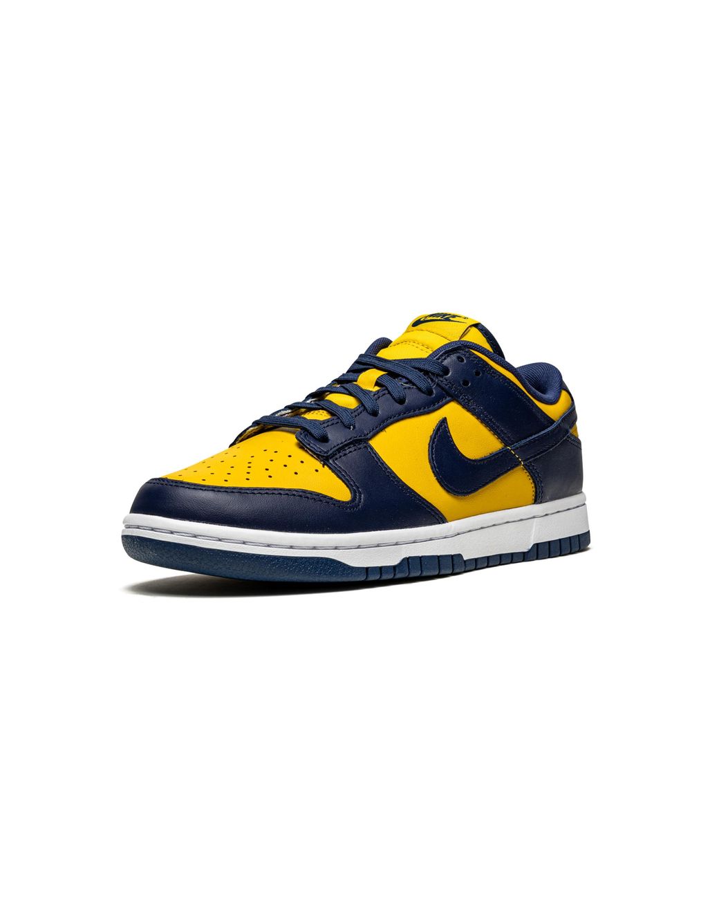 Nike Blue Dunk Low "Michigan" Dd1391 700" for men
