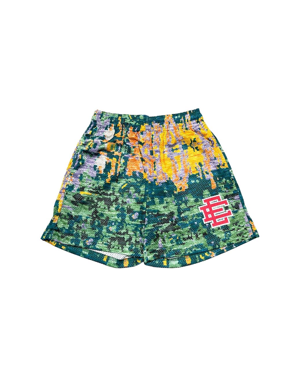 Eric Emanuel Green Ee Basic Shorts "Rug 7 for men