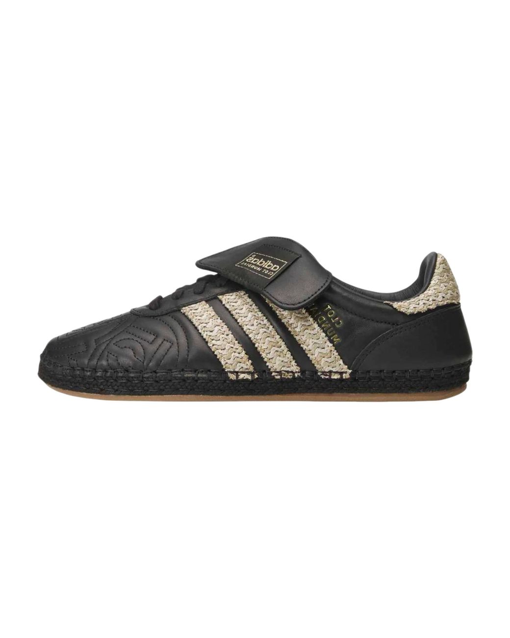 Adidas Black Mundial Espadrille "Clot for men