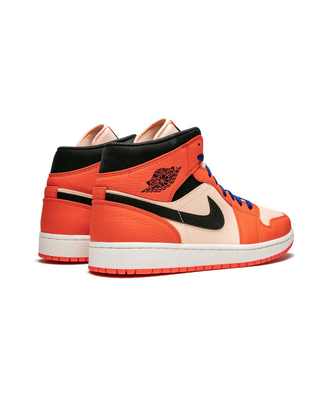 Nike Red Air 1 Mid Se "team Orange" Shoes for men