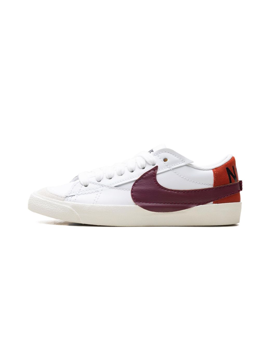 Nike Black Blazer Low 77 Jumbo "Dark Beetroot Cinnabar" Dq1470 104"