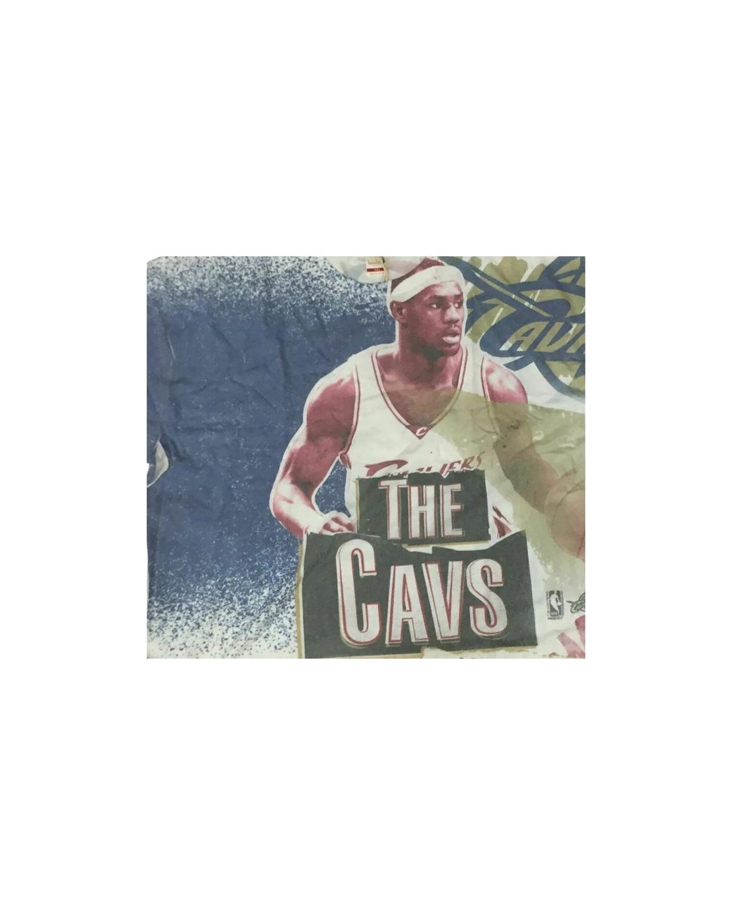 Mitchell & Ness Black Nba Breaking Boards Sublimated T-Shirt "Lebron James Cleveland Cavaliers" 4351013Eyhlbj" for men