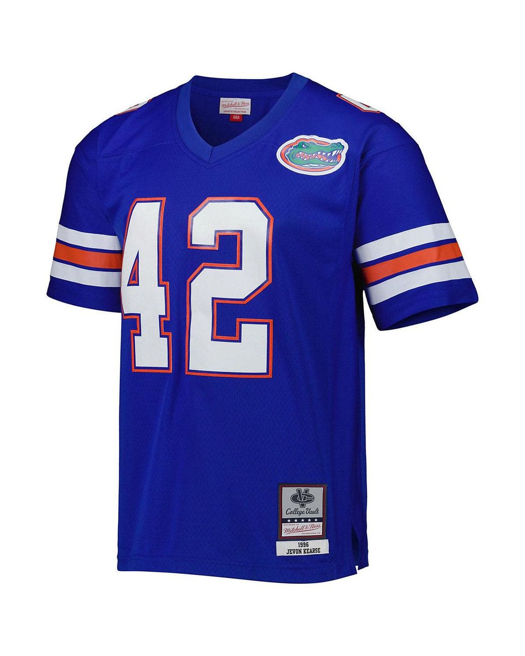 Mitchell & Ness Blue Ncaa Dark Jersey U Of Florida 1996 Jevon Kearse "University Of Florida" Lgjy5286 Ufl96Jkaroya" for men