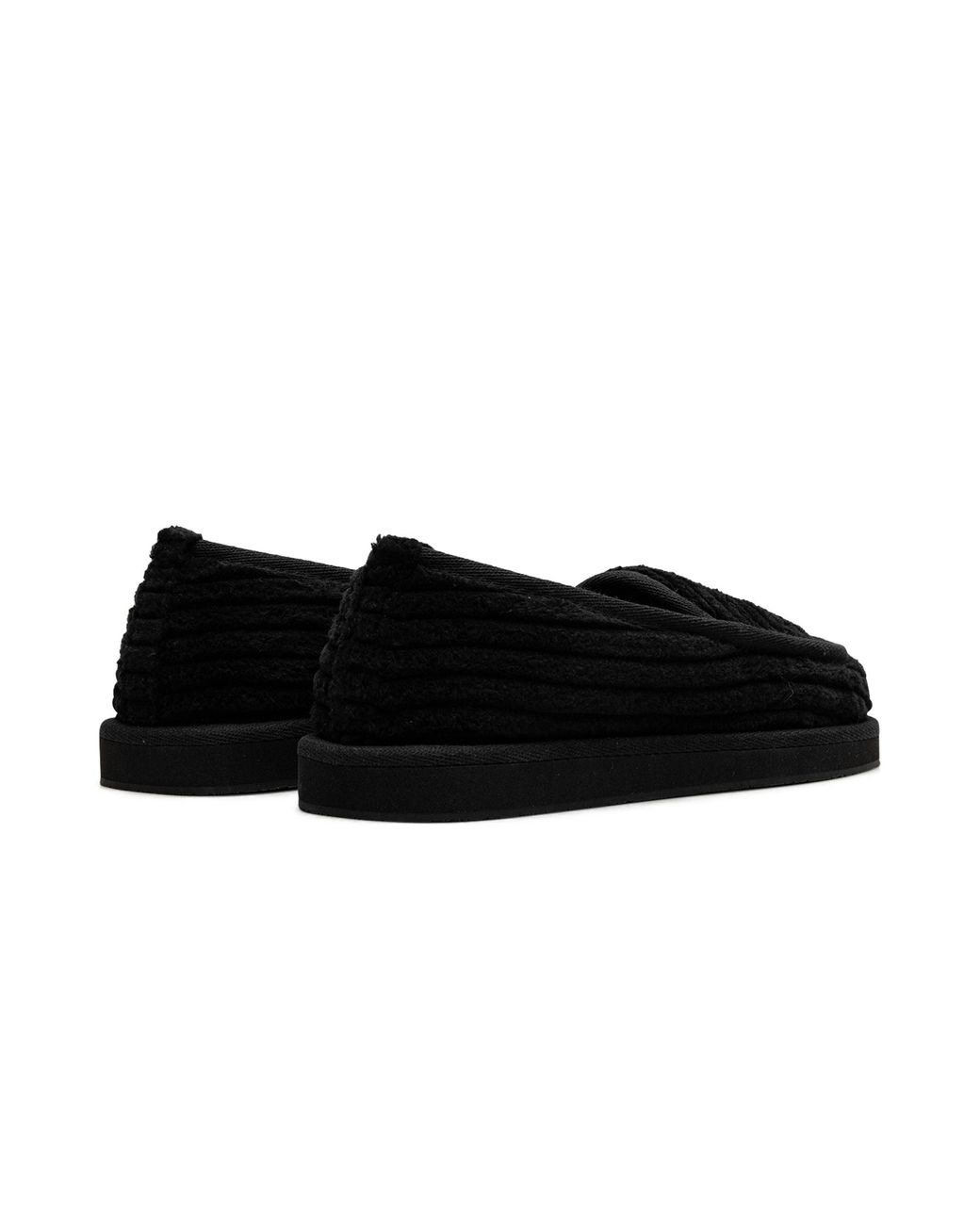 Chrome Hearts Black Dagger Corduroy Slip On Loafers Chrm0065" for men