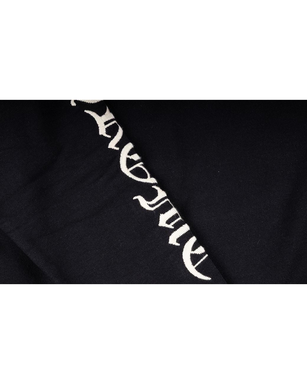 Chrome Hearts Black Embroidered Sweatshirt Chrm0935" for men