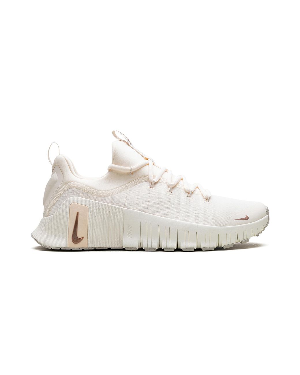 Nike Black Free Metcon 6 "Pale Ivory Guava Ice Sail Metallic Bronze" Fj7126 100"
