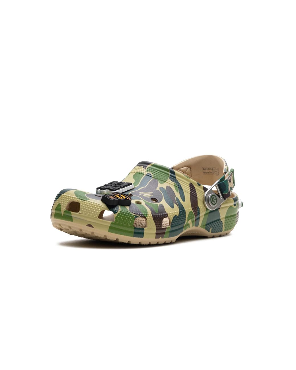 A Bathing Ape Black Clog "Crocs for men