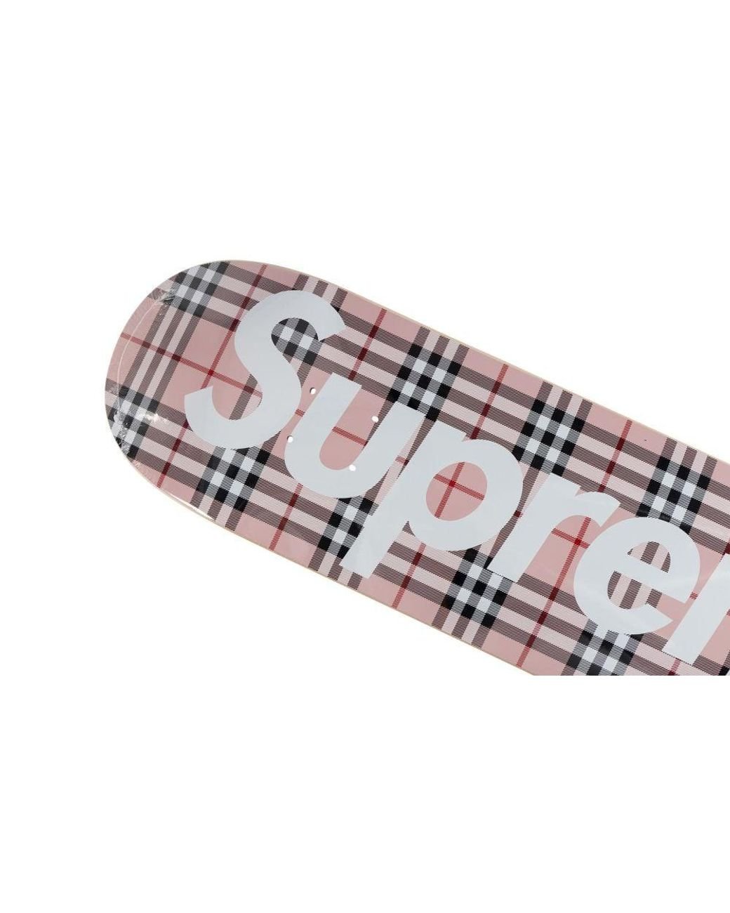 SUPREME バーバリー デッキ ピンク Supreme Burberry スケートボード