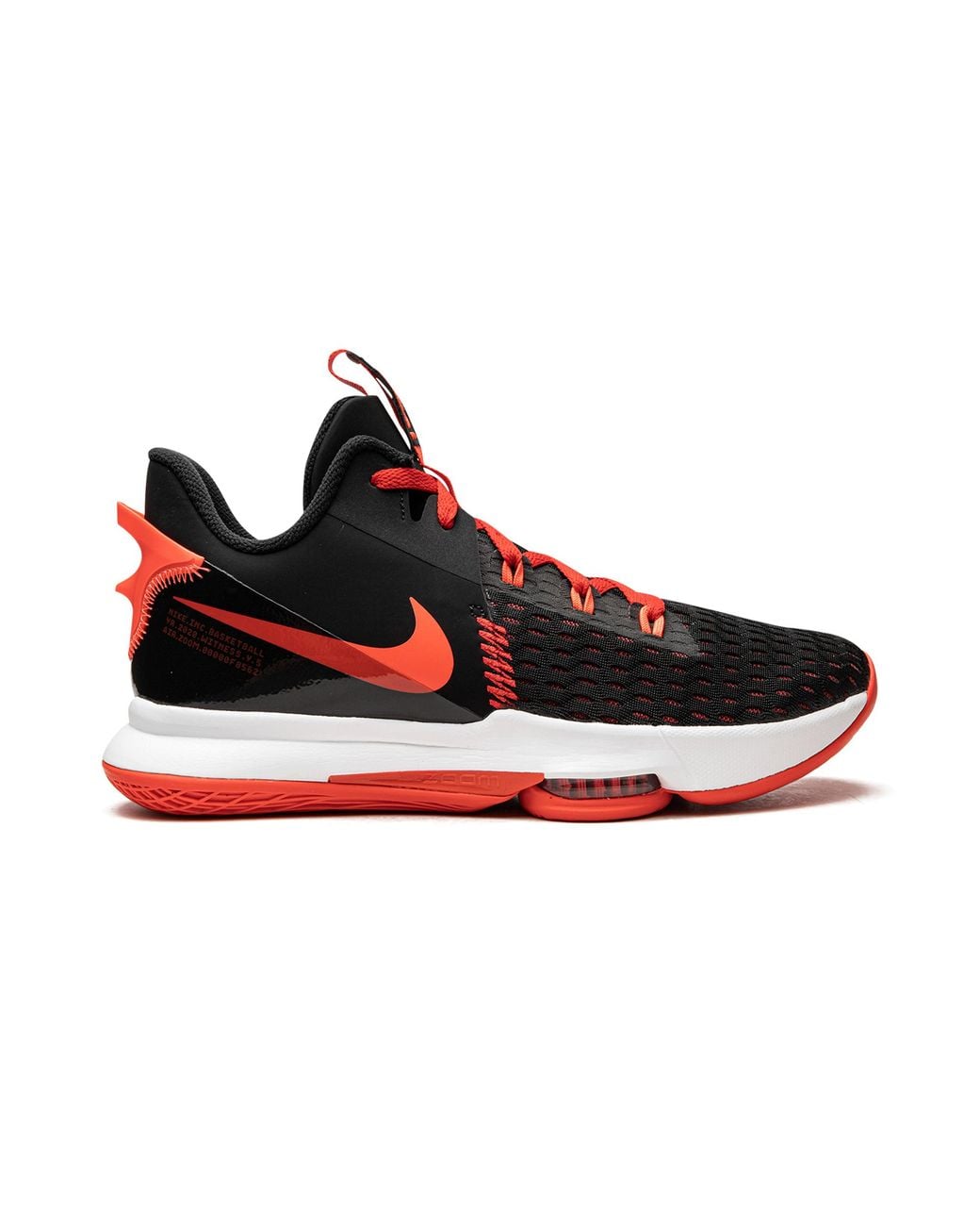 Nike Black Lebron Witness V Cq9380 005" for men
